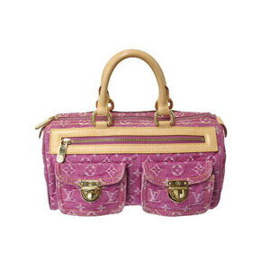 Louis Vuitton Neo Speedy handbag Monogram denim pink